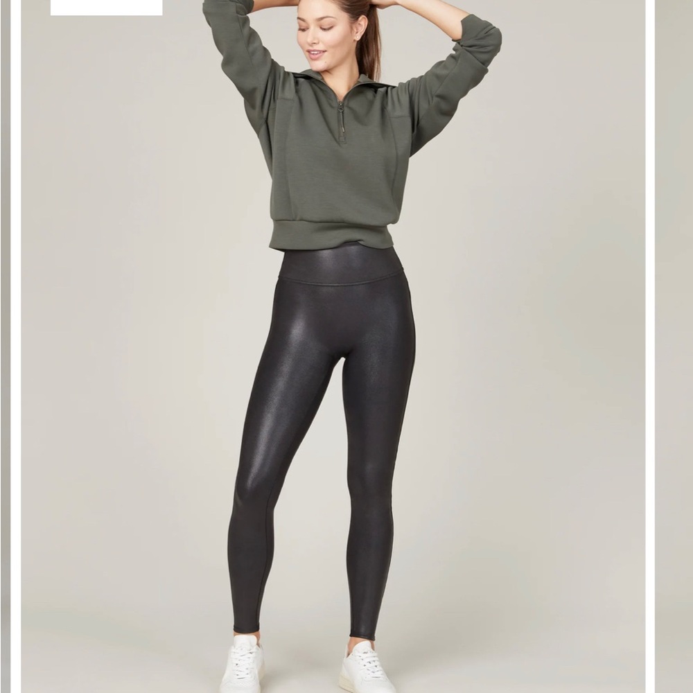 Spanx Faux Leather Leggings